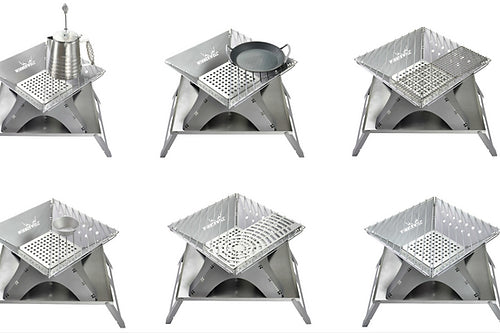 Winnerwell Flatpack Fire Pit and Grill Kit