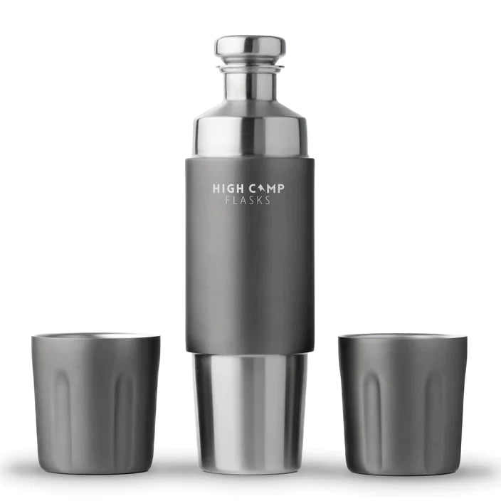 High Camp Firelight 750 Flask - Gunmetal