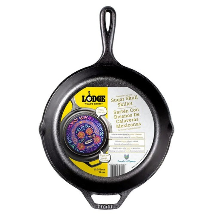 LODGE CAST IRON SUGAR SKULL SKILLET 26CM