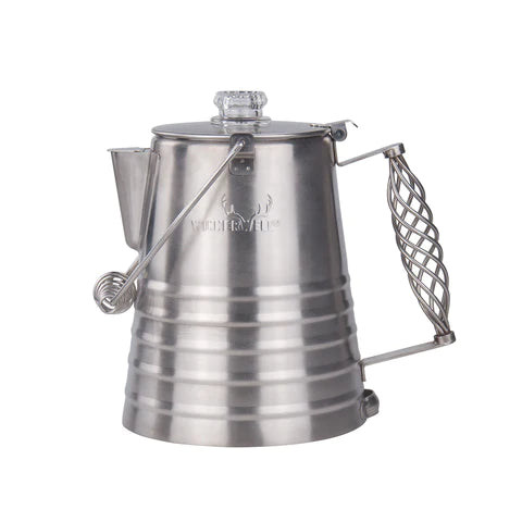 Winnerwell 14 Cup Stainless Steel Percolator Coffee Pot and Billy