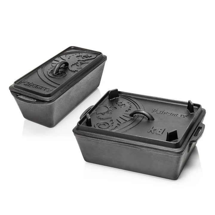 Petromax Cast Iron Loaf Pan with Lid 2.8L to 8L