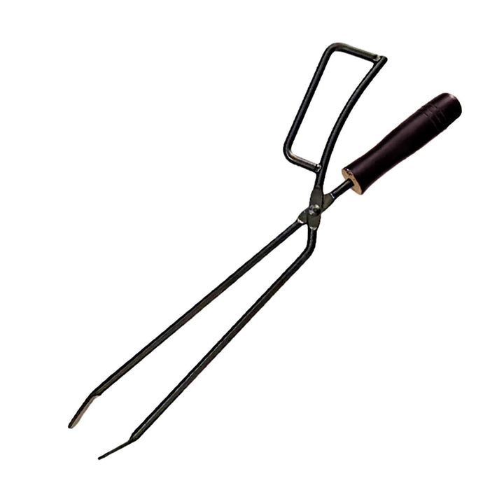 Carbon steel fire tongs for fire