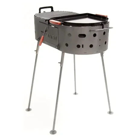 Tromen Duomo Oval Grill with Hanging Rack