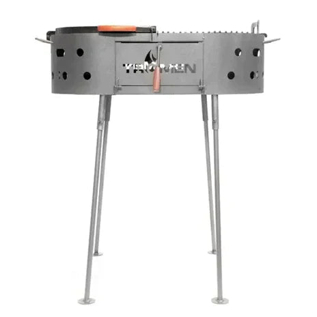 Tromen Duomo Oval Grill with Hanging Rack