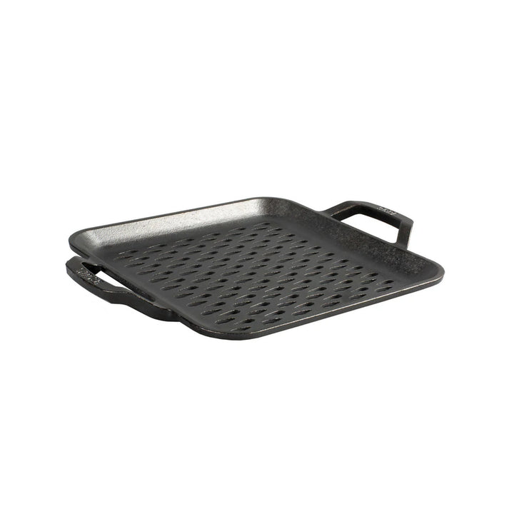 LODGE CAST IRON CHEF COLLECTION SQUARE GRILL 28CM