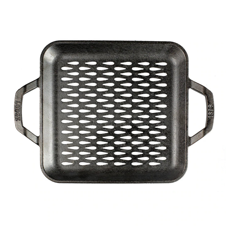 LODGE CAST IRON CHEF COLLECTION SQUARE GRILL 28CM