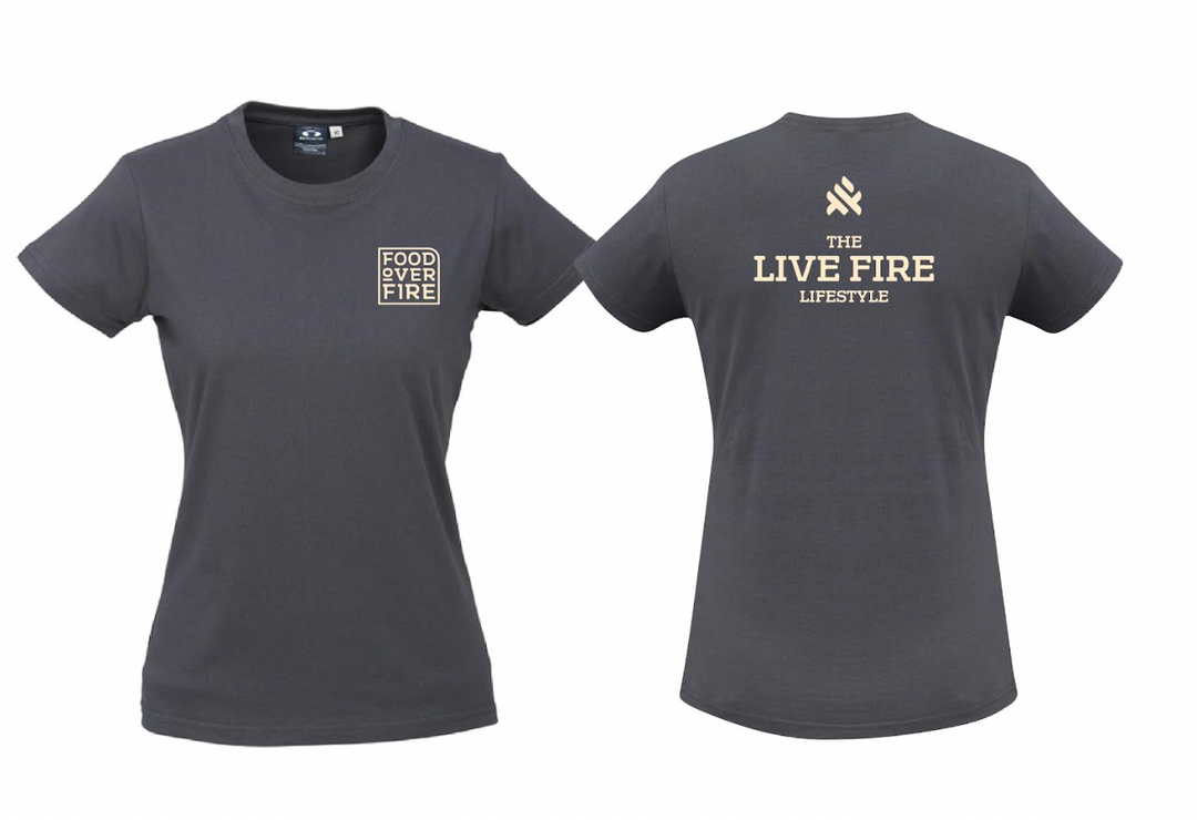 WOMEN'S TEE - THE LIVE FIRE LIFESTYLE