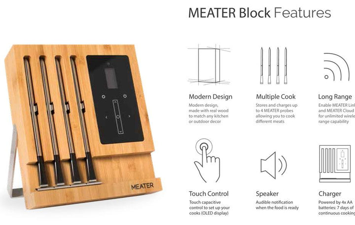 MEATER BLOCK® - Wireless 4 Probe Thermometer
